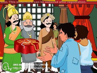 Hindi Animated Story - Raja ki Udaarta - राजा की उदारता - King's Generosity
