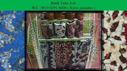 SPESIAL!!! WA +62-819-0291-8600 BATIK TULIS CIREBON