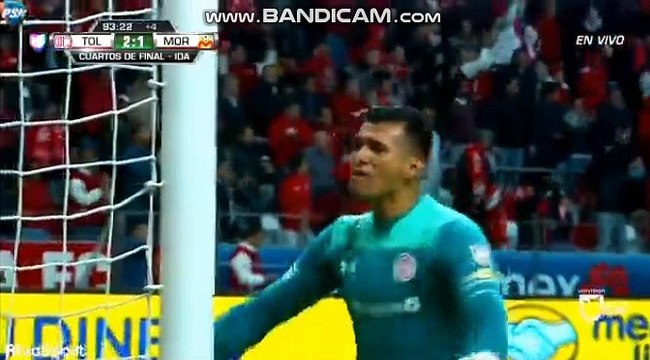 Pablo Barrientos Goal ~ Deportivo Toluca vs Monarcas Morelia 2-1