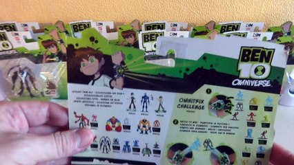 Ben 10 Omniverse Very Rare ( white background only !!! ) Action Figures European Collection
