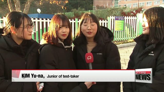 Hundreds of thousands of students taking delayed college entrance exam