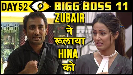 Hina Khan In Court Because Of Zubair Khan | Bigg Boss 11 Day 52 | 22nd November 2017 Episode Update