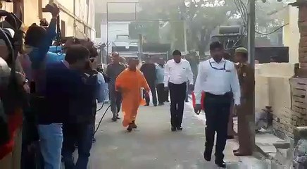CM Yogi Casts His Vote -Gorakhpur Final Report