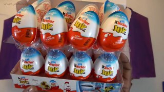 50 Transformers Edition Kinder Joy Surprise eggs unboxing