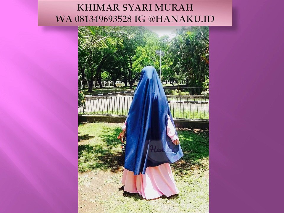 JUAL KHIMAR SYARI MURAH WA : 0813.4969.3528 LINE : diyrhmn instagram : @hanaku.id