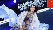 Fashion model responds to falling at Victoria Secret's fashion show