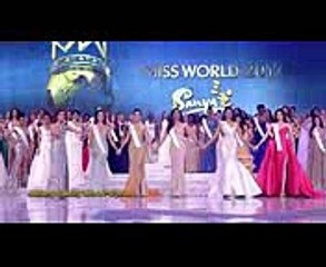 Achintya Nilsen dari Indonesia Masuk Top 10 Miss World 2017