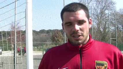 Alexis Lafon, le milieu de terrain Martégal avant le déplacement à Epinal