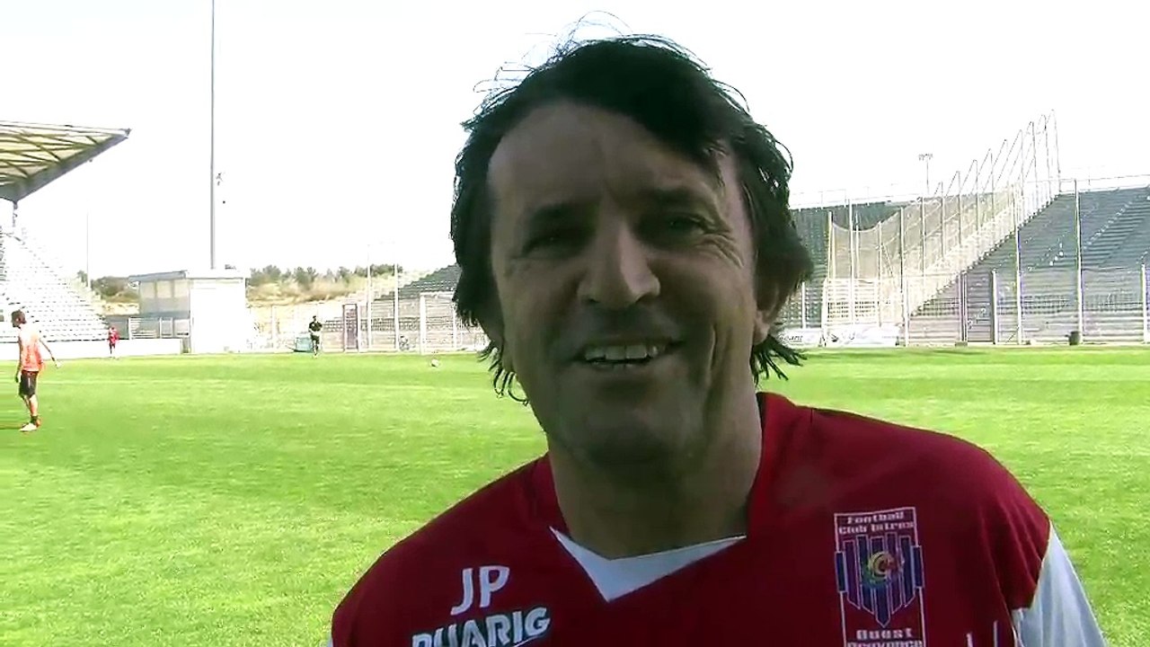 L'entraineur du FC Istres José Pasqualetti avant la venue de Reims