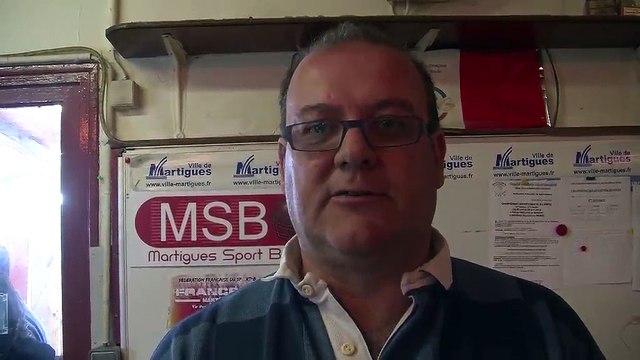 Pascal Hernandez président du Martigues Sport Boules
