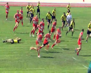 L'unique essai de la rencontre Mgues/Port de Bouc face à Ouest Provence