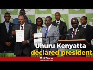 Uhuru Kenyatta's victory speech - Tano Tena