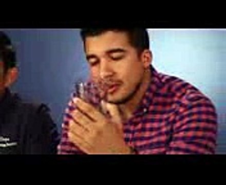 People Try Activated Charcoal Drinks