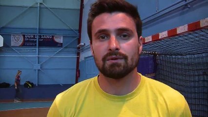 Bastien Pecchi évoque le déplacement à Bagnols samedi