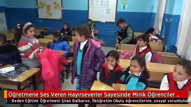 Öğretmene Ses Veren Hayırseverler Sayesinde Minik Öğrenciler Bu Kış Üşümeyecek