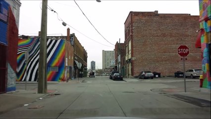 A GLIMPSE OF DETROIT'S FAMOUS EASTERN MARKET AREA