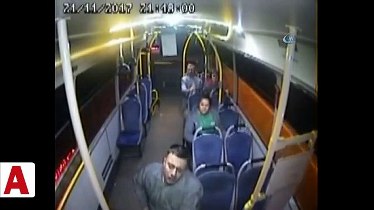 Halk otobüsü şoföründen duyarlı davranış!; Yolcuyu hastaneye böyle yetiştirdi