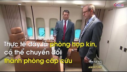 Cảm giác bay Không lực Một như Tổng thống Donald Trump