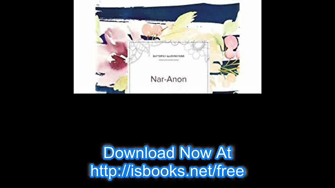 Adult Coloring Journal Nar-Anon (Butterfly Illustrations, Nautical Floral)