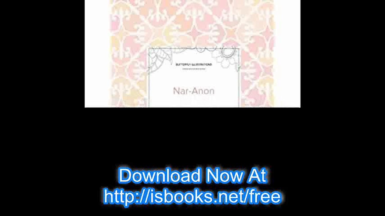 Adult Coloring Journal Nar-Anon (Butterfly Illustrations, Pastel Elegance)