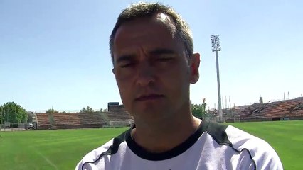 Jean-Luc Vannuchi avant le derby de l'Etang