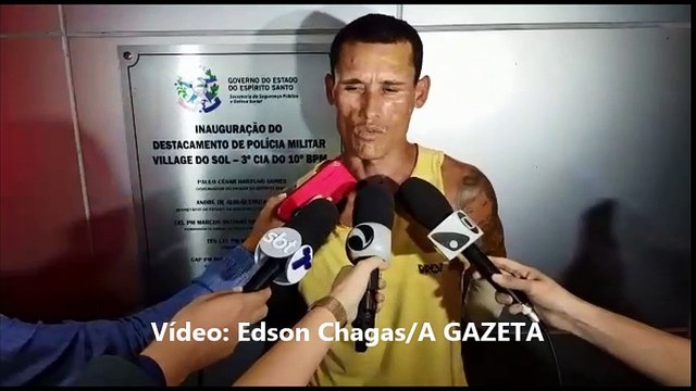 Bandido preso por assalto a ônibus diz que cometeu o crime porque precisava