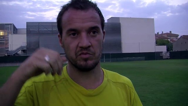 Le défenseur marignanais Julien Gibert