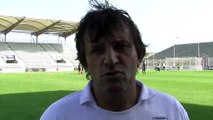 José Pasqualetti l'entraîneur du FC Istres