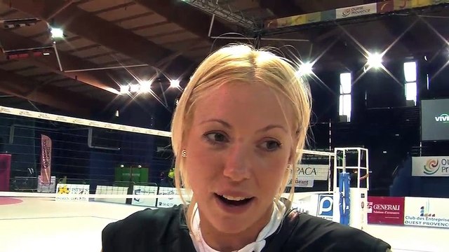 Ivana Vasin, passeuse d' Istres Ouest Provence Volley