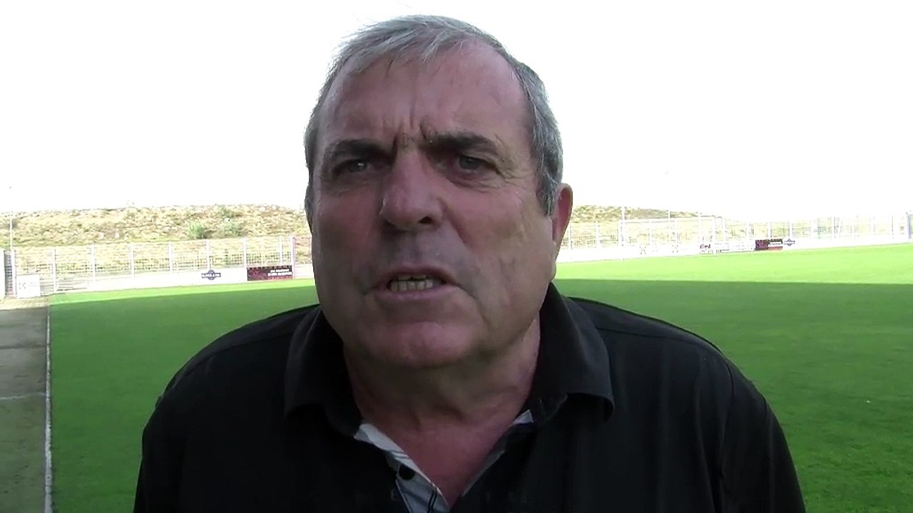 Le président du FC Istres Francis Collado avant la venue de Caen