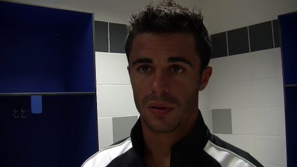 La réaction du défenseur sang et or Yohan Lamothe après la victoire à Cannes