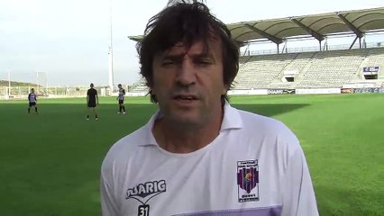 José Pasqualetti l'entraîneur des violets attend une réaction aprés deux revers