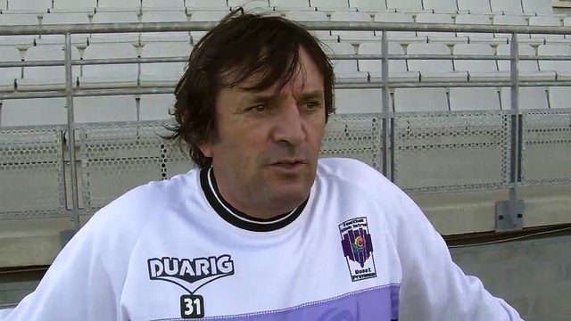 L'entraîneur du FC Istres José Pasqualetti