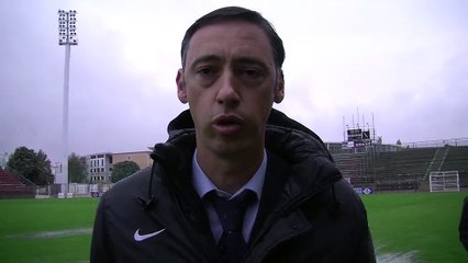 La réaction de William Hoenig, l'arbitre prévue pour la rencontre FCM/Le pontet