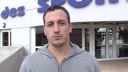 L'entraîneur de Fos sur mer Rémi Giuitta avant la venue d'Aix Maurienne