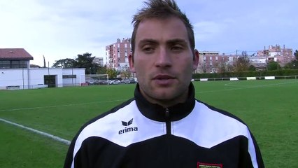 La réaction du martégal Yannick Chabaud après le nul à Colomiers