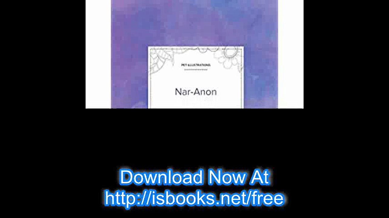 Adult Coloring Journal Nar-Anon (Pet Illustrations, Purple Mist)