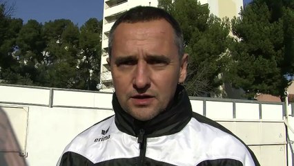 Jean-Luc Vannuchi après le report de la rencontre Asse/FC Martigues