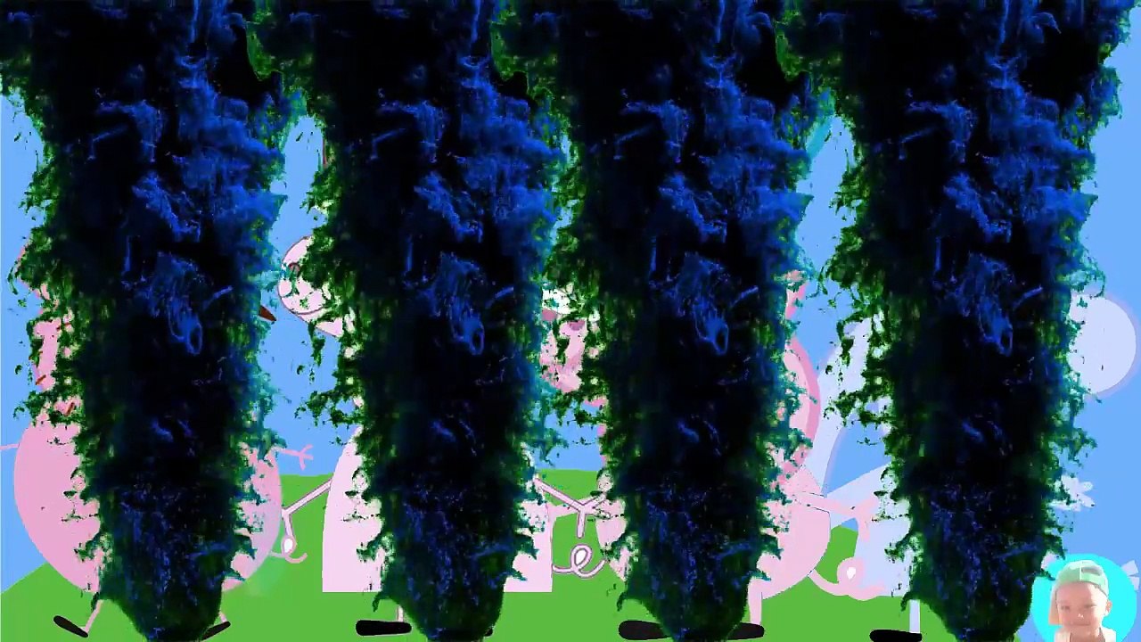 Wrong dress Pig George Grandpa Mummy Compilation Finger Family Rhymes Songs for kids