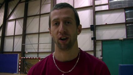 Le Martégal Quentin Marion avant le derby face à Orange