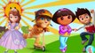 Wrong Mouth Paw Patrol Ryder Princess Sofia Talking Gunter Baby Dora Finger family song complication