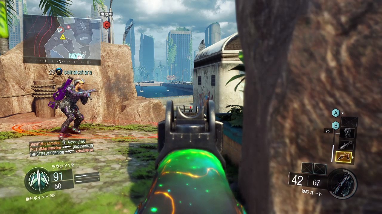 Call of Duty®: Black Ops III_ゴーサプがはまるとこんな感じ