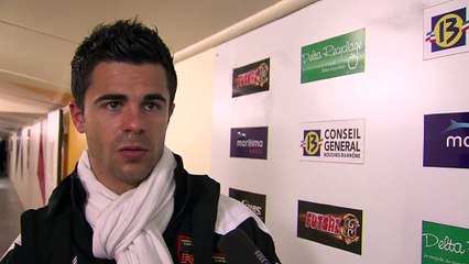 La réaction du défenseur du FC Martigues Yohan Lamothe