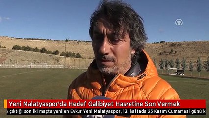 Yeni Malatyaspor'da Hedef Galibiyet Hasretine Son Vermek