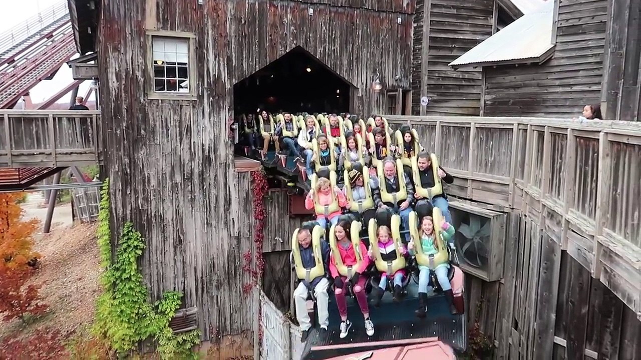 Riding Roller Coasters At Silver Dollar City Theme Park!