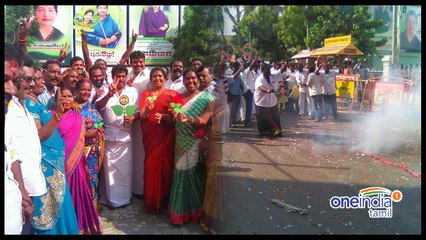 எடப்பாடி பழனிச்சாமி பிரஸ் மீட் | அதிமுக தொண்டர்கள் கொண்டாட்டம்- வீடியோ