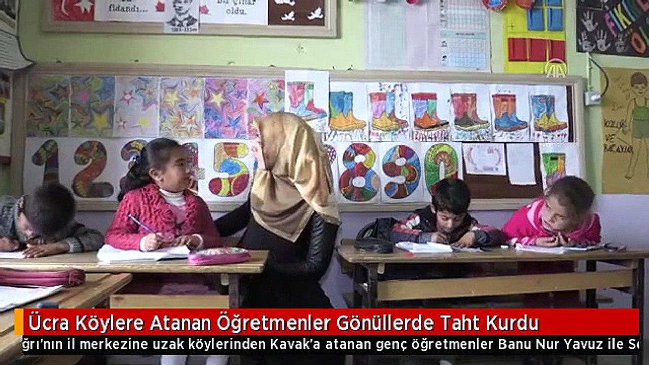 Ücra Köylere Atanan Öğretmenler Gönüllerde Taht Kurdu