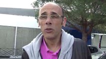 Gilles Derot l'entraîneur Istréen avant le déplacement à Besançon