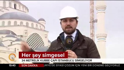 Çamlıca Camii'nde sona gelindi
