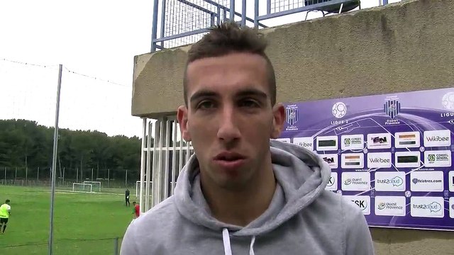 Le milieu de terrain du FC Istres Florian Tardieu